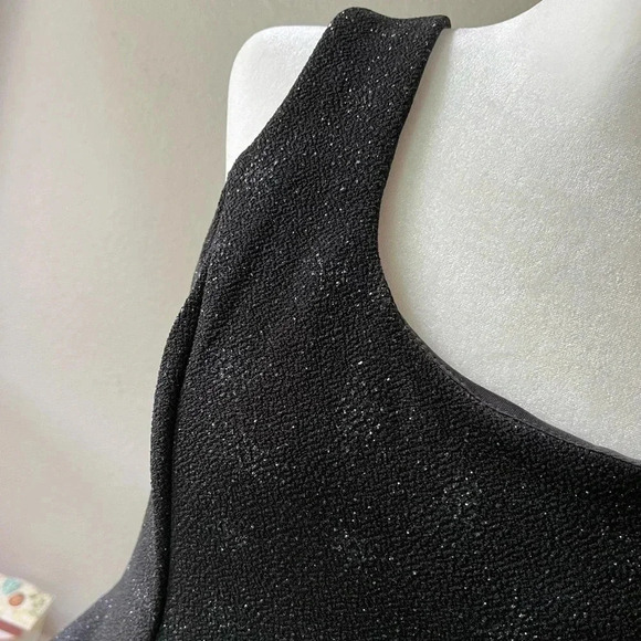 Beaded Black Formal  Classic Evening Dress Scott  McClintock Size 12 - Picture 7 of 12